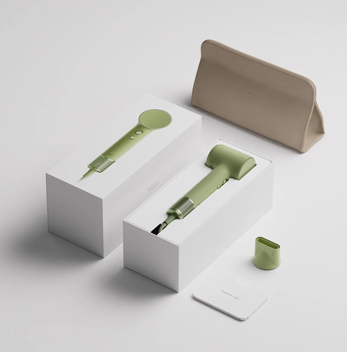 LAIFEN Mini High Speed Hair Dryer (Blue)