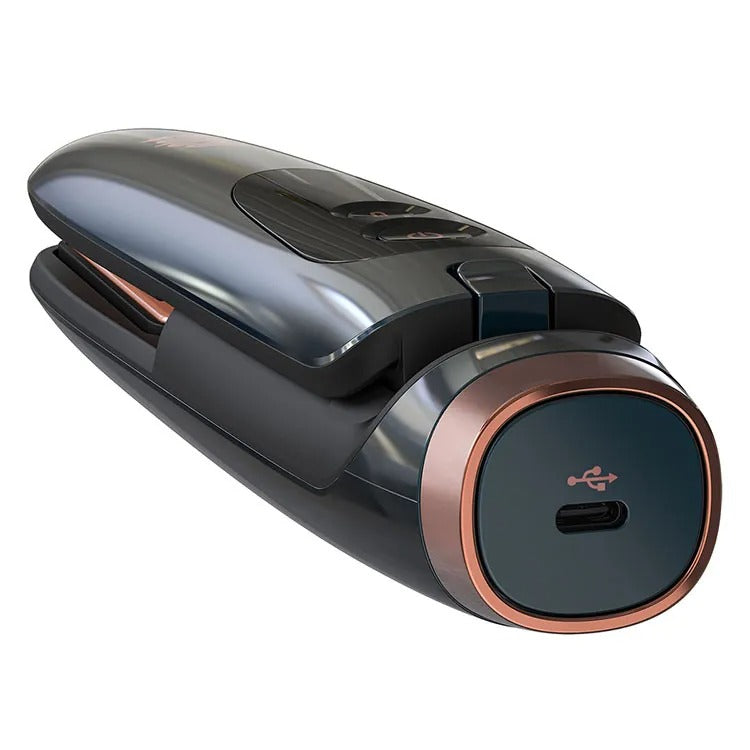 เครื่องหนีบผมไร้สาย QUICO HC101 (สีน้ำเงินแซฟไฟร์)