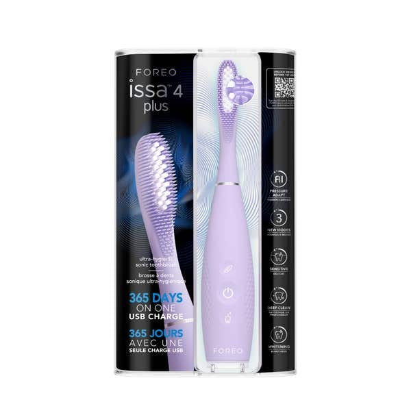 FOREO issa™ 4 plus Smart Hybrid Silicone Sonic Toothbrush