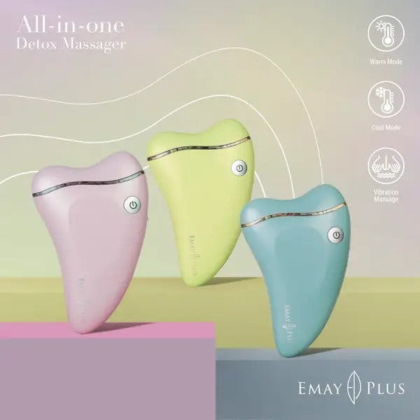 EMAY PLUS EP-409C All-in-One Detox Massager (Ash Blue)