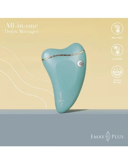 EMAY PLUS EP-409C All-in-One Detox Massager (Ash Blue)